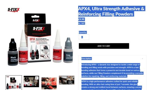 Who The Fuck is S-Fixx?                                           I am writing to express my extreme dissatisfaction with the APX4 Ultra Strength Adhesive & Reinforcing Filling Powders, which I purchased for £9.99 (Inc. VAT). Despite the grand claims in your product description about its “ultra-fast curing” and “powerful and durable bond,” my experience has been nothing short of disappointing and frustrating.